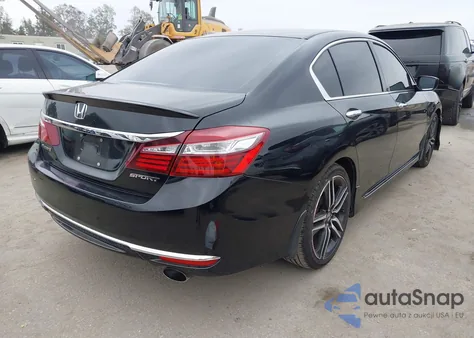 2016 Honda Accord Sport from USA, damaged, VIN 1HGCR2F57GA079125